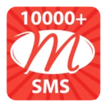 sms message collection android application logo